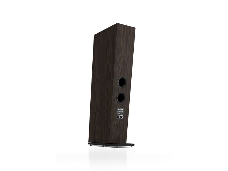 Pylon Audio Diamond 28 MK2 Floorstanding Loudspeaker Pair Natural Veneer Oak Oil-wax Charcoal - Image 3