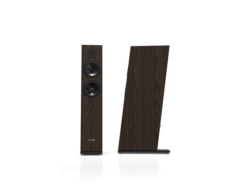 Pylon Audio Diamond 28 MK2 Floorstanding Loudspeaker Pair Natural Veneer Oak Oil-wax Charcoal