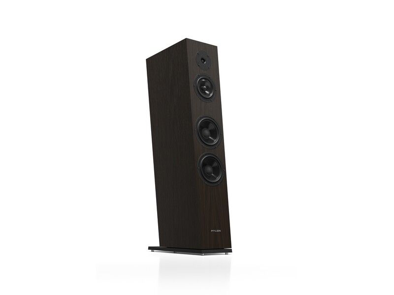 Pylon Audio Diamond 30 MK2 Floorstanding Loudspeaker Pair Natural Veneer Oak Lacquer Wenge - Image 2
