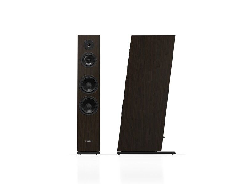 Pylon Audio Diamond 30 MK2 Floorstanding Loudspeaker Pair Natural Veneer Oak Lacquer Wenge