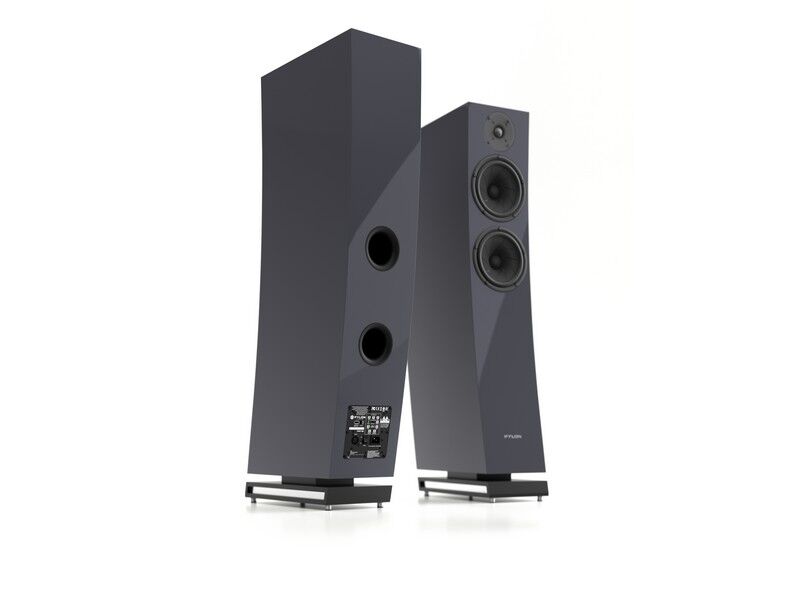 Pylon Audio Jasper 25 MK2 Active Floorstanding Loudspeaker Pair High Gloss Grey - Image 2