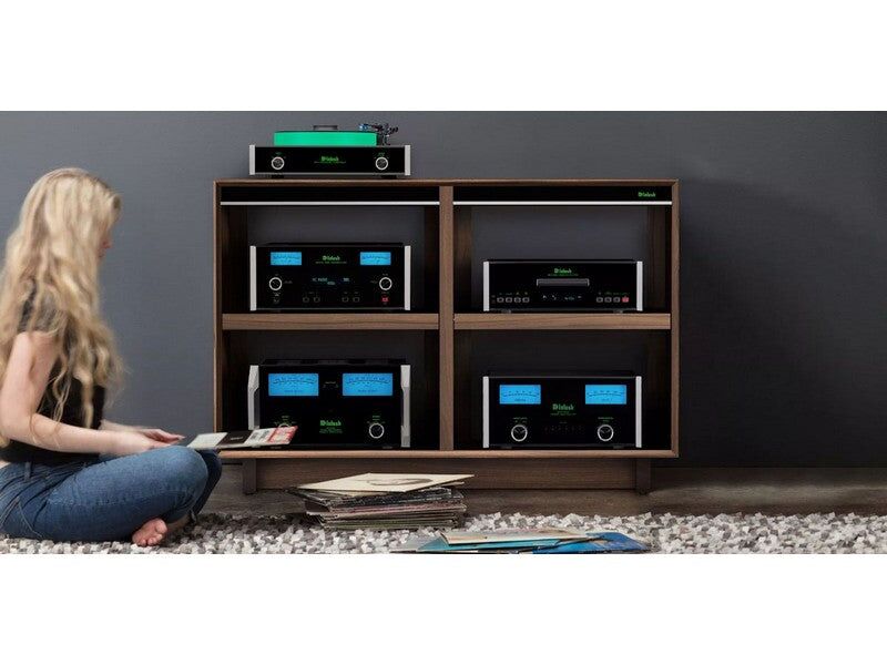 McIntosh SYM-67331 Symbol Cabinet Stand Black Ash - Image 2