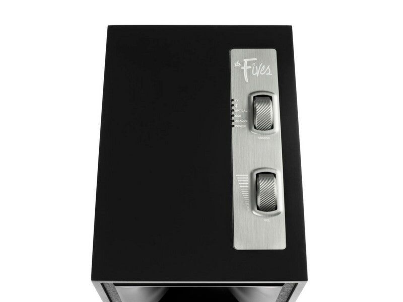 Klipsch The Fives Powered Speaker System Pair Matte Black - Image 5