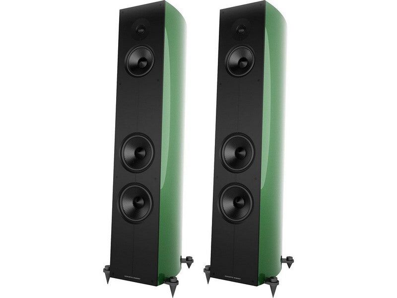 Acoustic Energy Corinium Floorstanding Loudspeaker Pair British Racing Green - Display Model