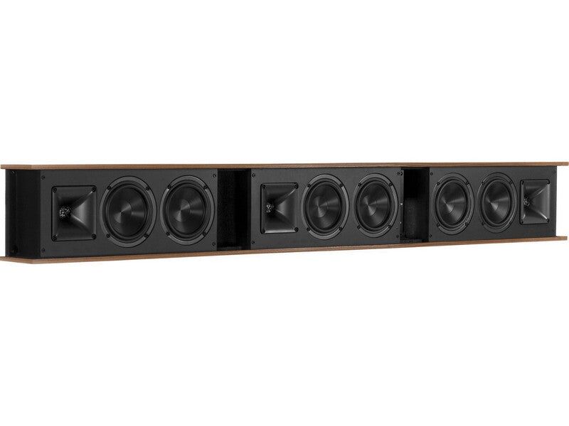 Klipsch Heritage Heritage Theater Bar Passive 3-channel Soundbar Walnut - Image 3