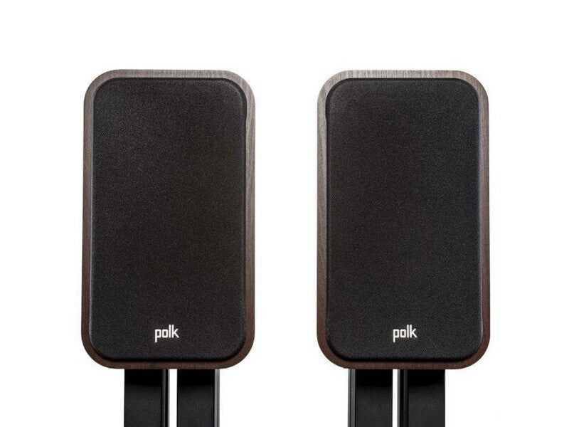 Polk Signature Elite ES20 Bookshelf Speaker Pair Walnut - Image 2