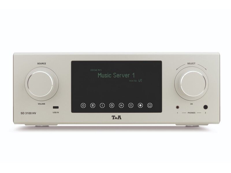 T+A SD 3100 HV (G2) Streaming DAC Silver