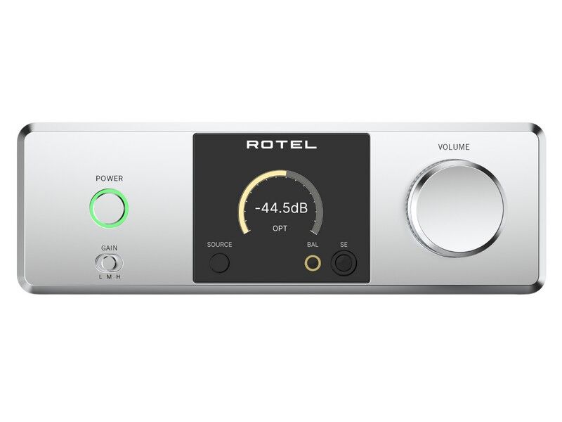 Rotel DX-3 Headphone Amplifier DAC Silver