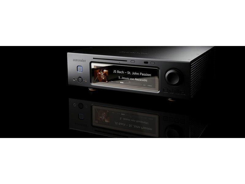 Aurender A30 Caching Music Server Streamer CD Ripper HDD Storage MQA DAC Black - Image 4