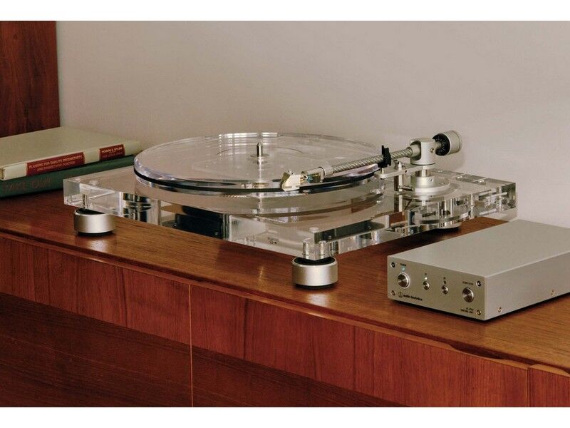 Audio-Technica AT-LPA2 Belt Driven Acrylic Turntable - Image 2