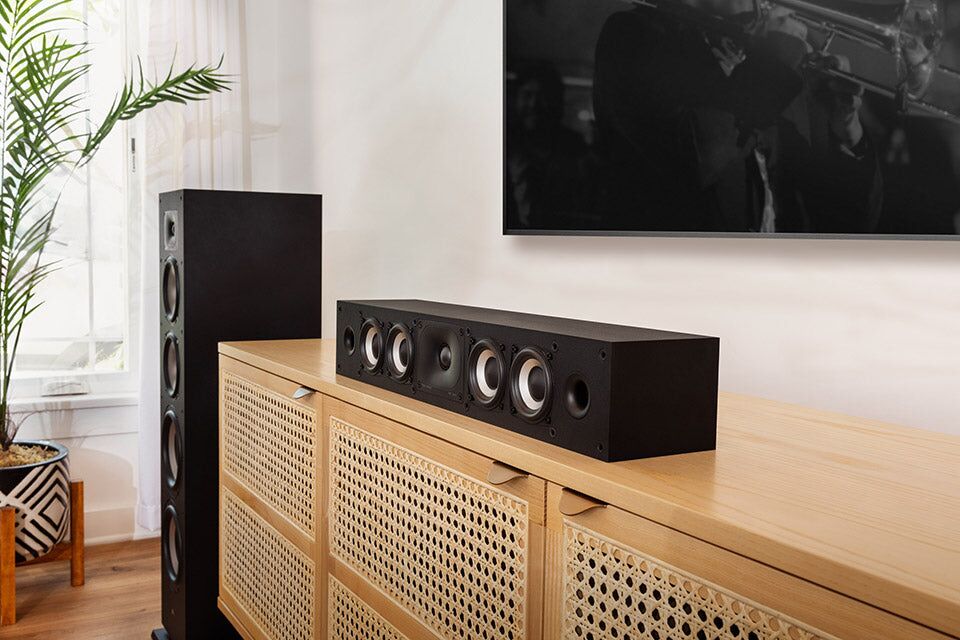 Polk MXT35 Slim Centre Speaker Black Monitor XT Series - Image 2