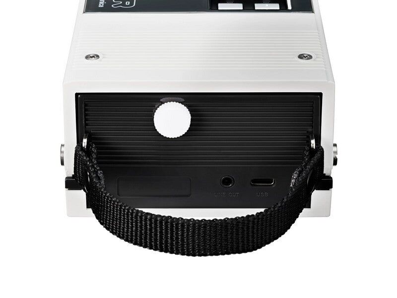Audio-Technica AT-SB727 SOUND BURGER Portable Bluetooth Turntable White - Image 6