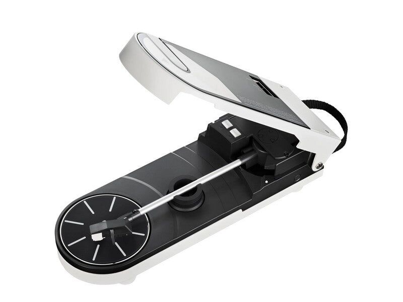Audio-Technica AT-SB727 SOUND BURGER Portable Bluetooth Turntable White - Image 3