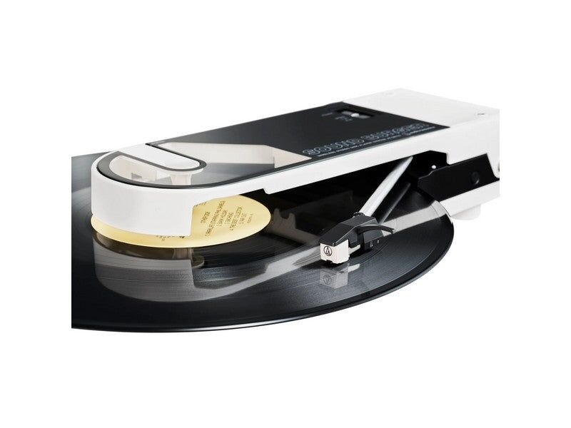 Audio-Technica AT-SB727 SOUND BURGER Portable Bluetooth Turntable White - Image 4