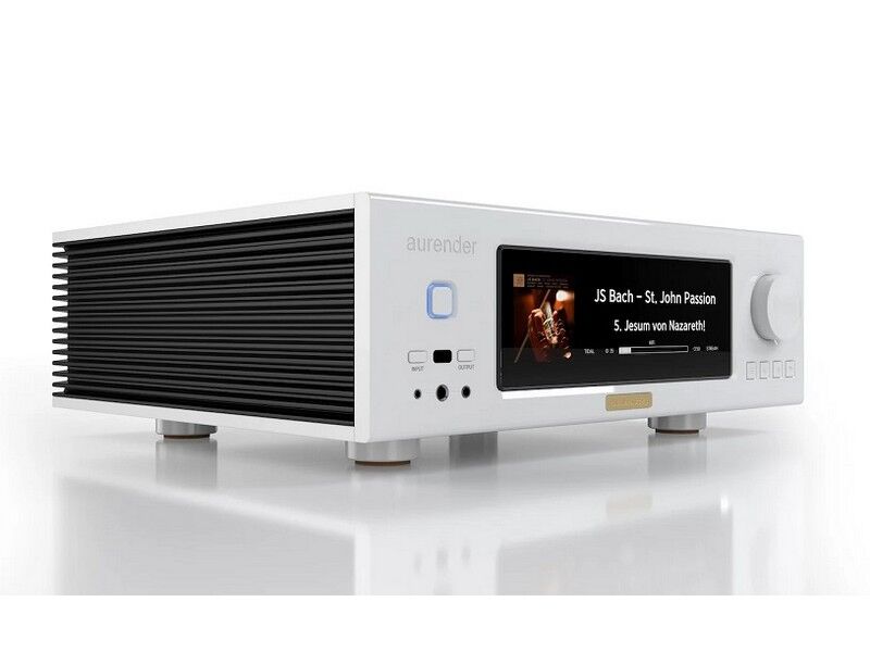 Aurender A1 15th Anniversary Analogue Server Streamer Silver - Image 2