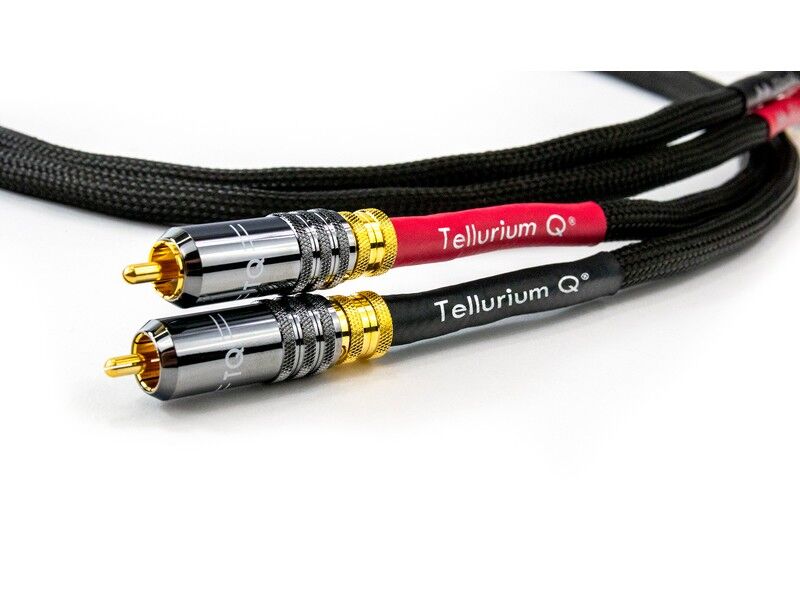Tellurium Q Black II RCA Interconnect Cable Pair (1m) - Image 5