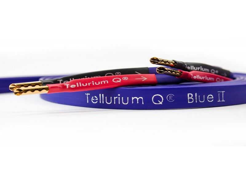 Tellurium Q Blue II Speaker Cable (2×2.5m) Banana or Spade - Image 4