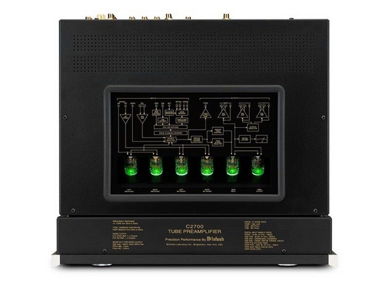 McIntosh C2700 Vacuum Tube 2-Channel Preamplifier - Image 11