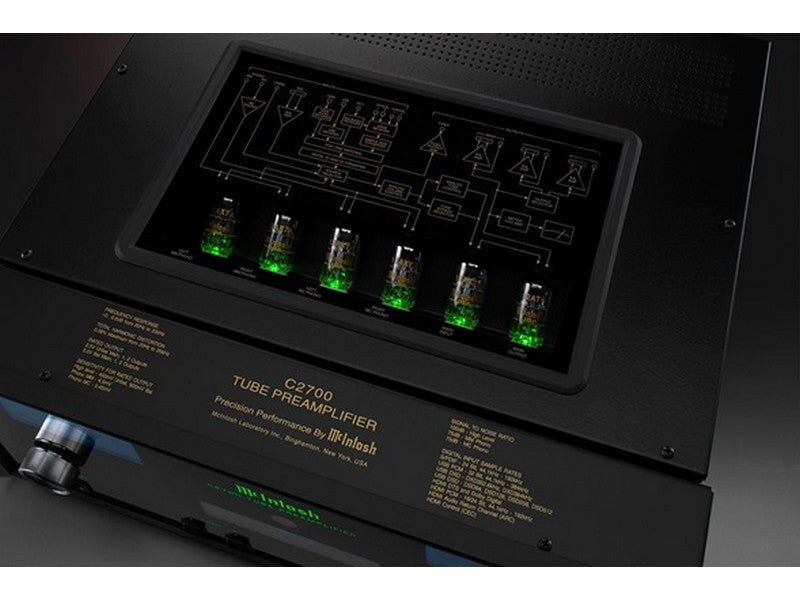 McIntosh C2700 Vacuum Tube 2-Channel Preamplifier - Image 10