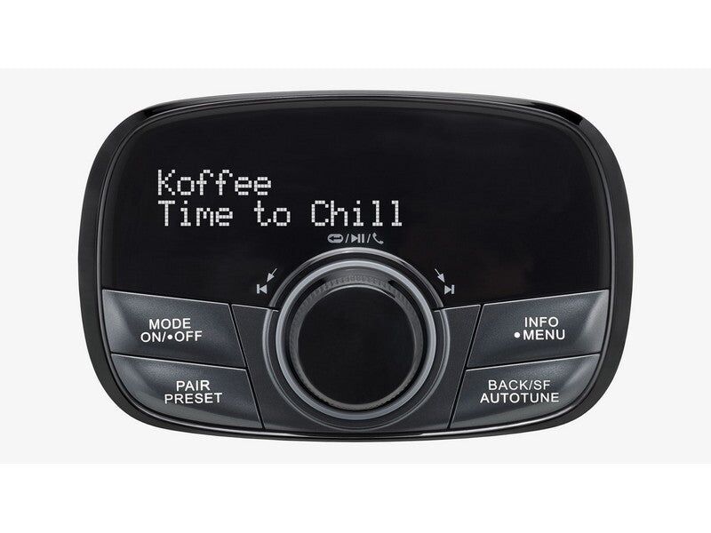 Sangean FMT-02 In-car Adapter with DAB+ / FM- TX and Bluetooth Black