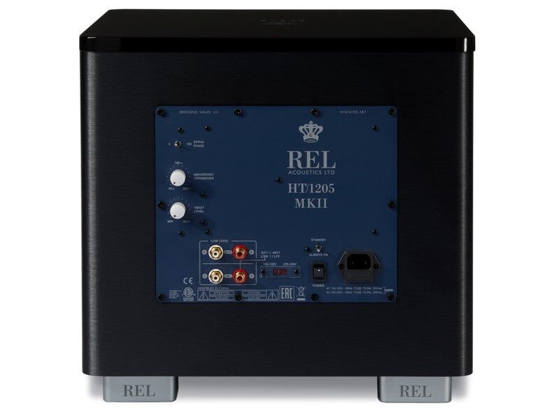 REL HT/1205 MkII Subwoofer Closed Box Front Firing Black - Image 5