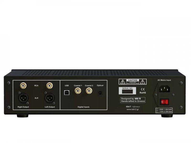 LAB12 DAC1 Reference Non Oversampling DAC with Tube Output Stage Silver - Image 3