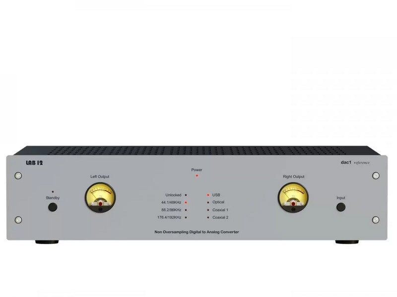 LAB12 DAC1 Reference Non Oversampling DAC with Tube Output Stage Silver - Image 2