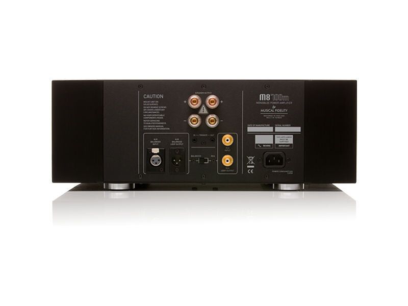 Musical Fidelity M8-700M: 700 Watt Monoblock Power Amplifier Black - Image 2
