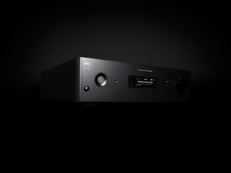 NAD C 399 Hybrid Digital DAC Amplifier with MDC2 BluOS-D Module Installed - Image 4