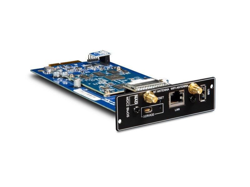 NAD C 399 Hybrid Digital DAC Amplifier with MDC2 BluOS-D Module Installed - Image 3