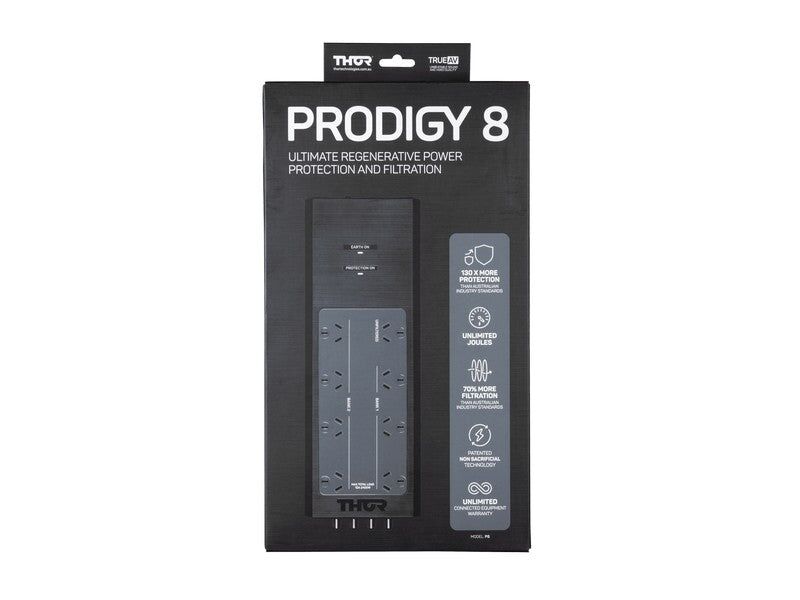 Thor P8 Prodigy ? 8 Way Surge Protector with Elite Filtration - Image 2