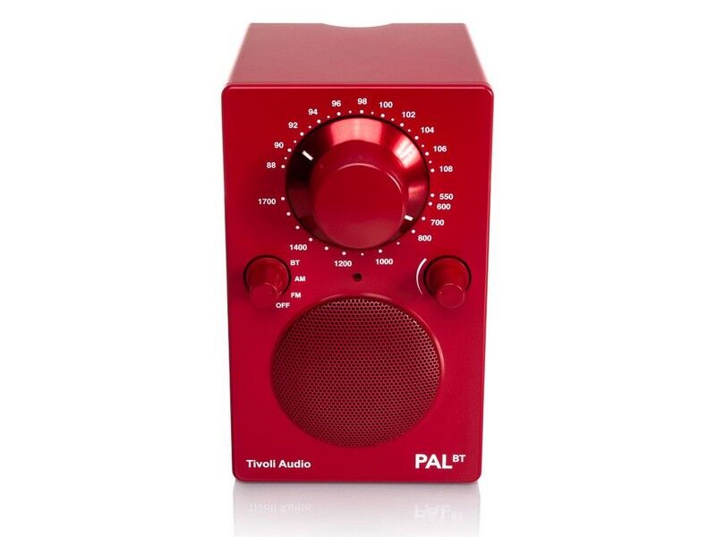 Tivoli Audio PAL BT Portable AM/FM Radio with Bluetooth Red - Image 4