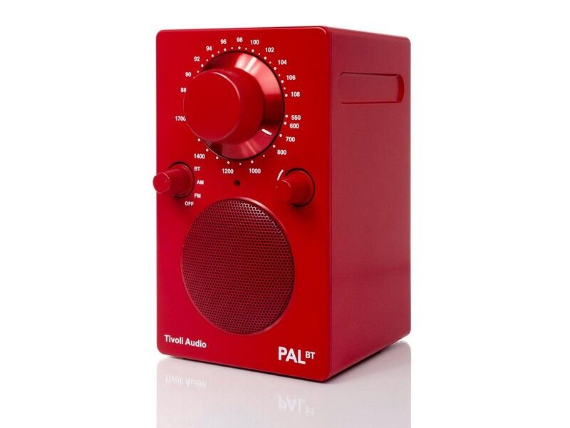 Tivoli Audio PAL BT Portable AM/FM Radio with Bluetooth Red - Image 2