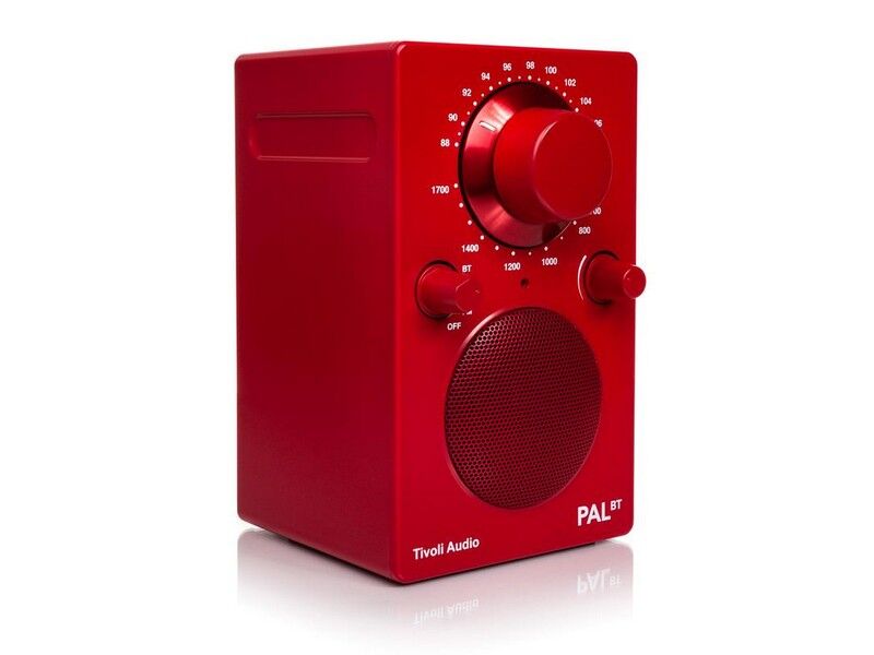 Tivoli Audio PAL BT Portable AM/FM Radio with Bluetooth Red - Image 3