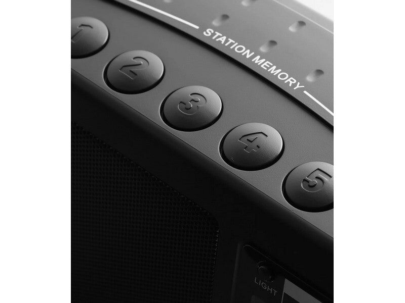 Sangean PR-D3BK FM–Stereo / AM Portable Receiver Black - Image 5