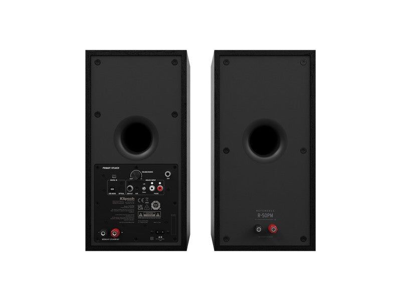 Klipsch R-50PM Wireless Powered Speaker Pair Black with 5.25” Woofers - Image 7
