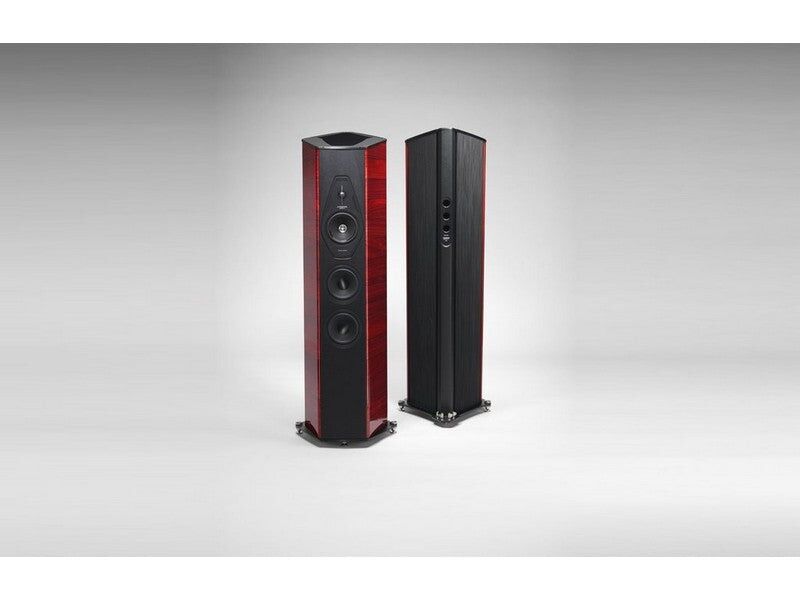 Sonus Faber Il Cremonese Floorstanding Loudspeakers Red - Image 2