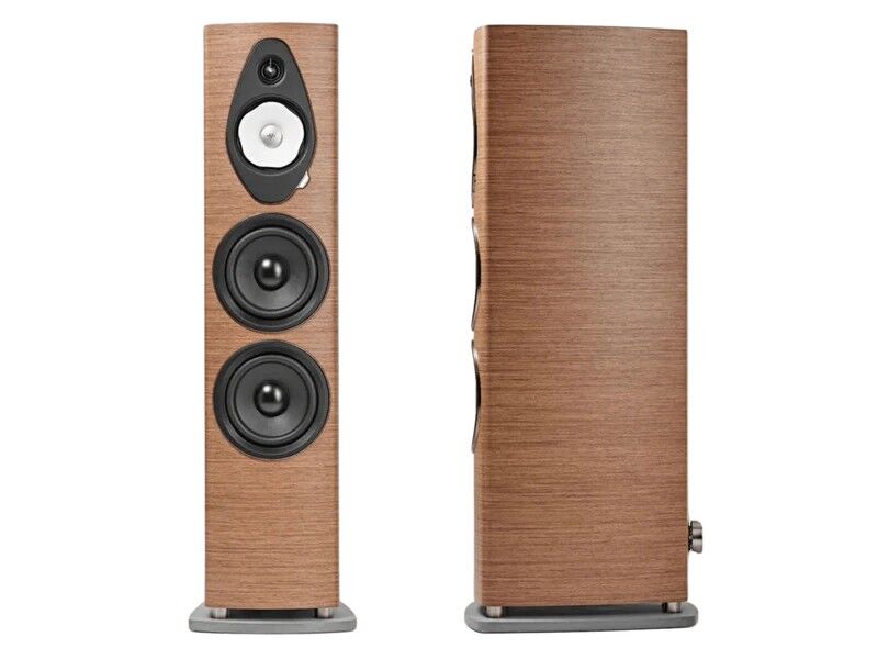 Sonus Faber Sonetto VIII G2 3-way Vented Floorstanding Speaker Pair Walnut