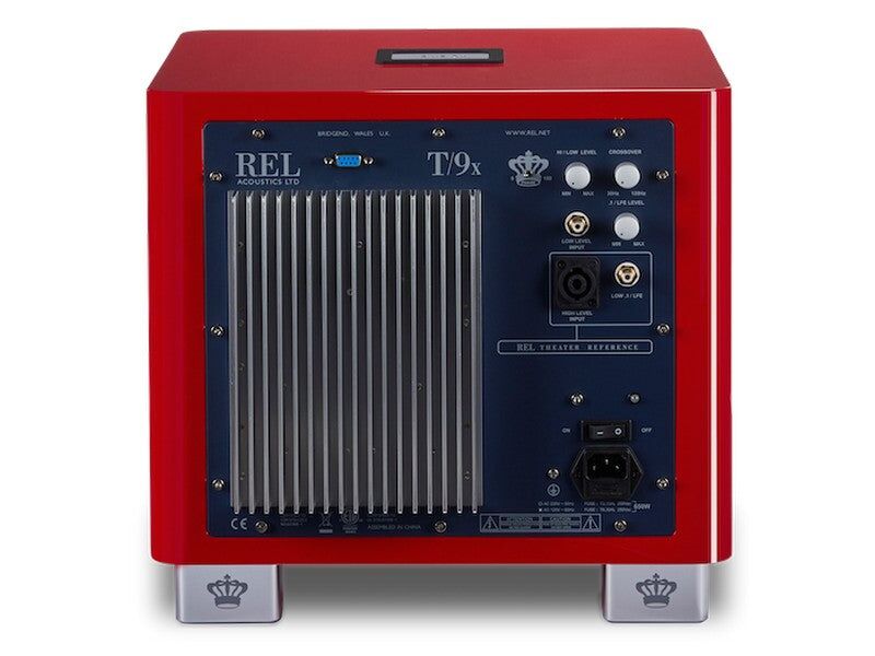 REL T/9x 300W 10" Subwoofer Red - Special Limited Edition - Image 2