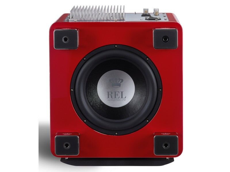 REL T/9x 300W 10" Subwoofer Red - Special Limited Edition - Image 4