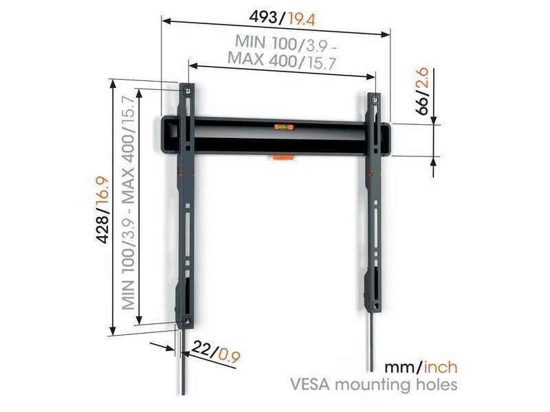 Vogel's TVM 3405 Fixed TV Wall Mount - Image 7