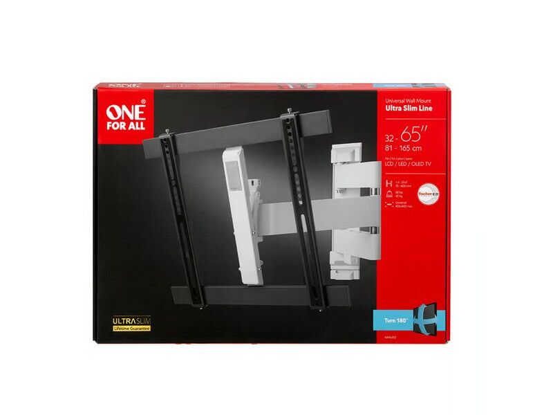 One for all Ultra Slim Full-motion Turn TV Wall Mount WM6452 - Image 4