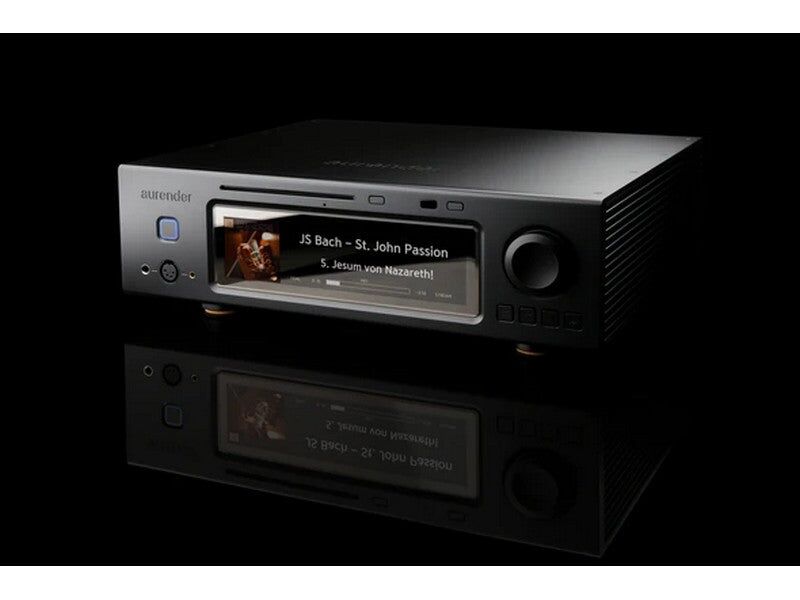 Aurender A30 Caching Music Server Streamer CD Ripper HDD Storage MQA DAC Black - Image 3