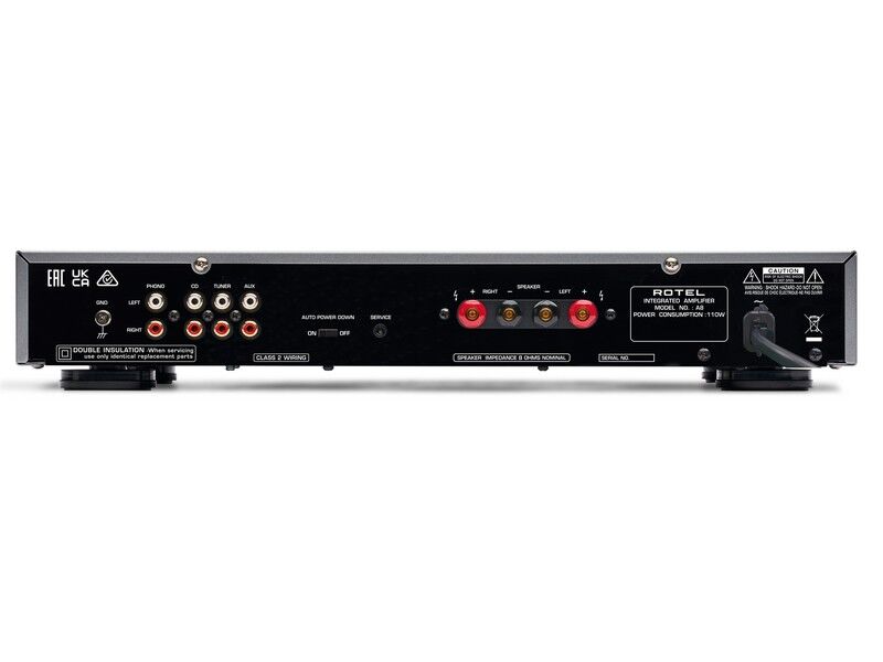 Rotel A8 Integrated Amplifier - Silver - Image 2