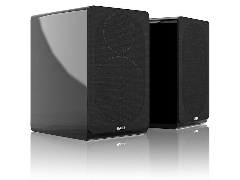 Acoustic Energy AE300 Bookshelf Speaker Pair Piano Black - Image 2