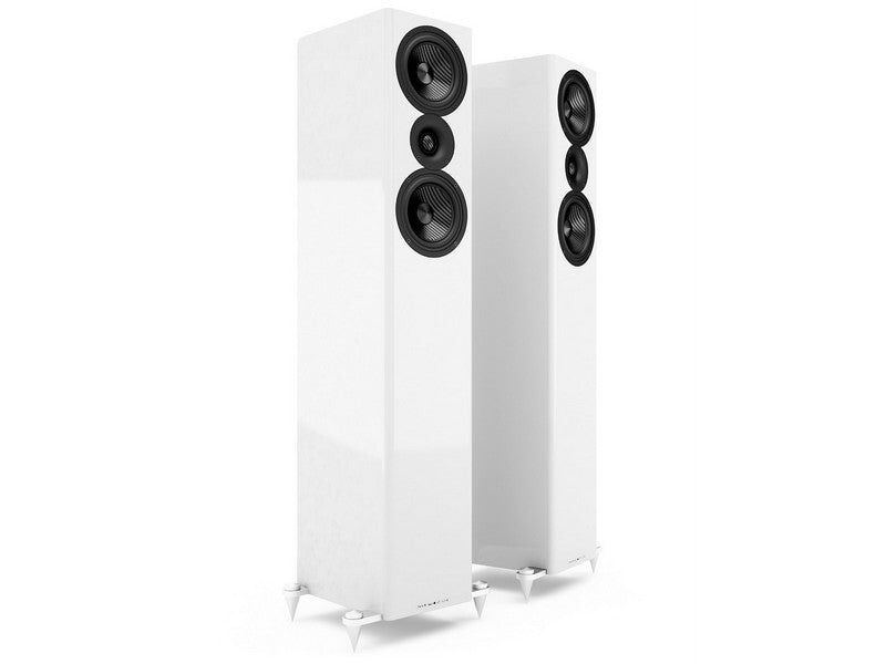Acoustic Energy AE509 Floorstanding Loudspeaker Pair Piano White