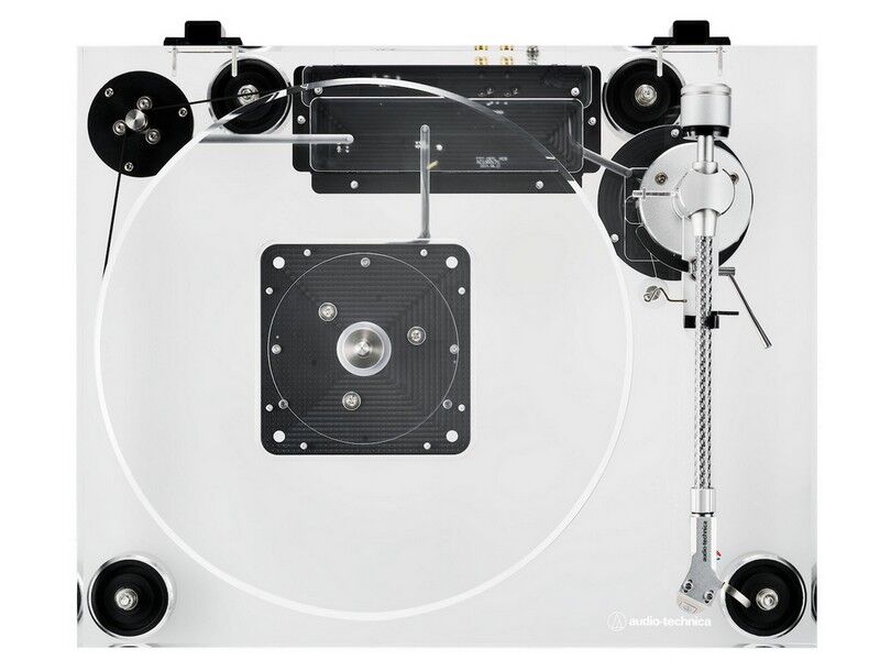 Audio-Technica AT-LPA2 Belt Driven Acrylic Turntable - Image 8