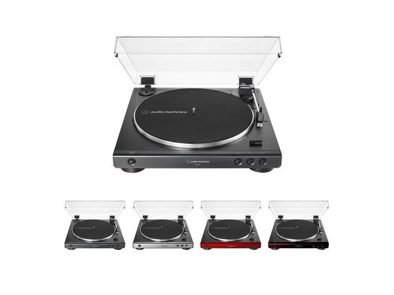 Audio-Technica AT LP60X Fully Automatic Belt-Drive Turntable Black - Image 4