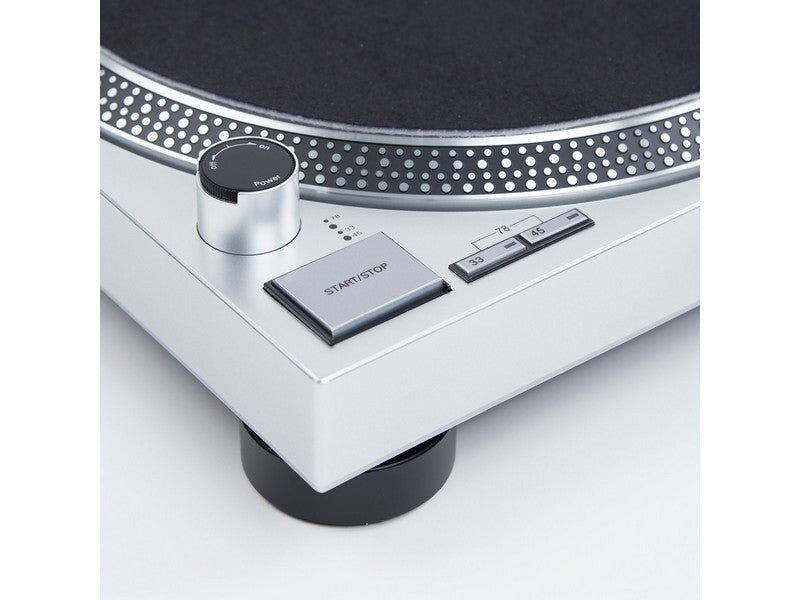Audio-Technica AT LP120XUSB Manual Direct-Drive Turntable Silver - Image 7