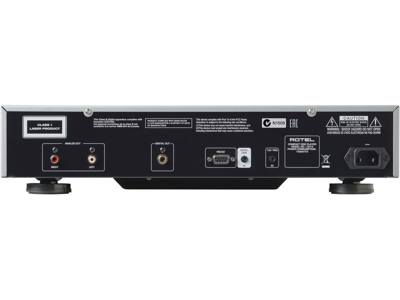 Rotel CD14 M2 CD Player Silver - Image 2